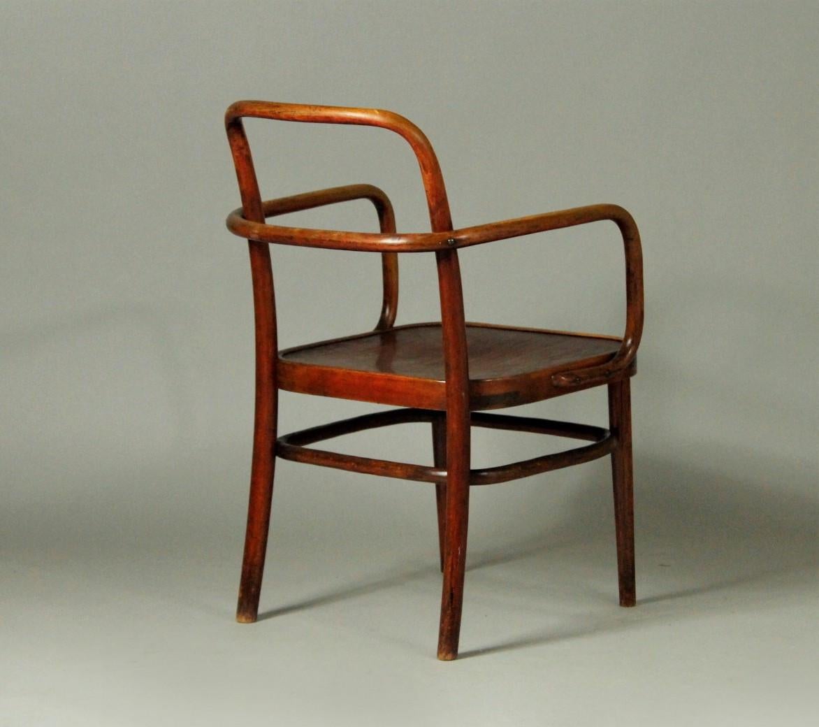 20th Century 1930s Armchairs Mod. No A 64 F by Gustav Adolf Schneck for Thonet For Sale