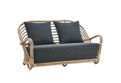 1930s Arne Jacobsen Design Rattan Sofa