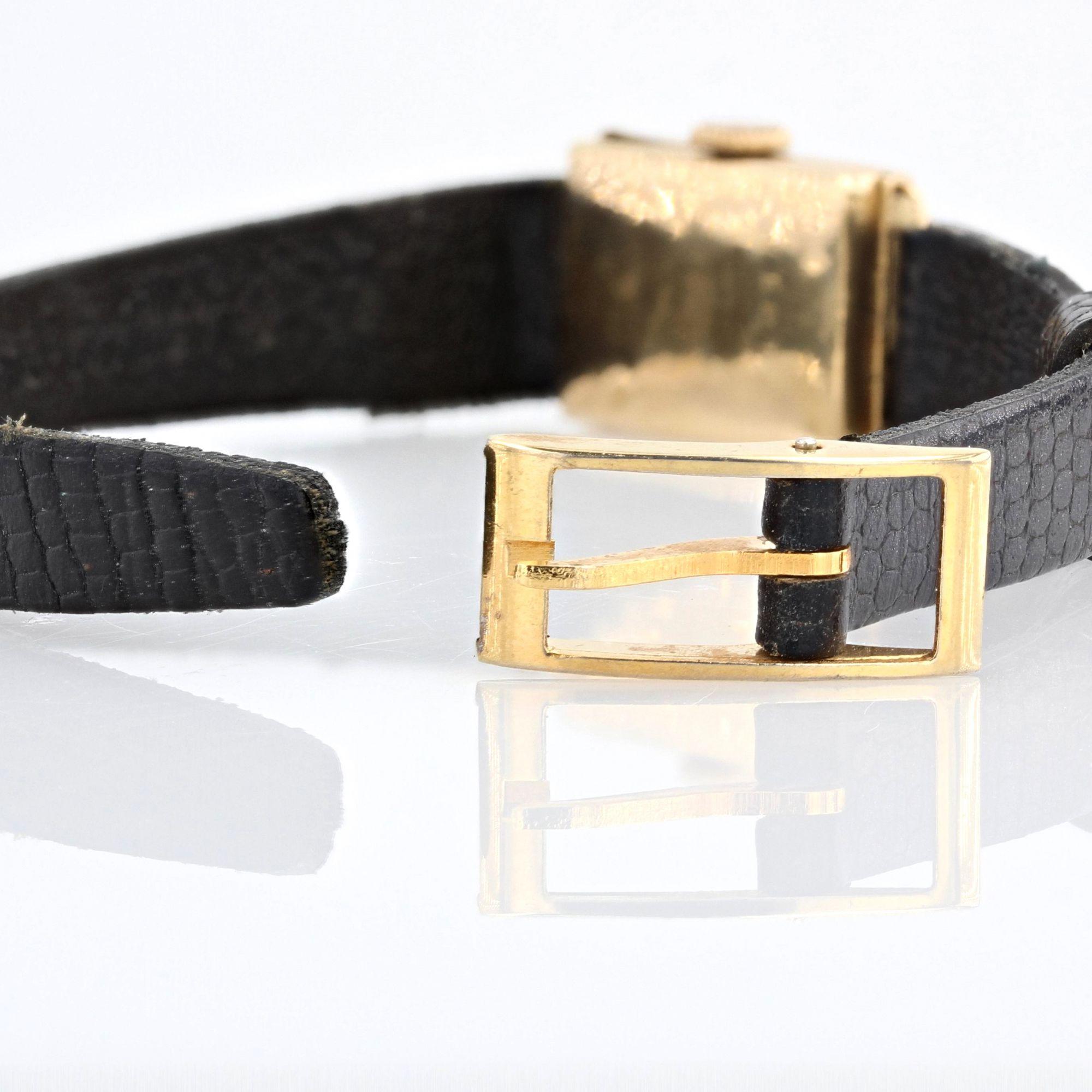 1930s Art Deco 18 Karat Yellow Gold Lady's Watch For Sale at 1stDibs ...
