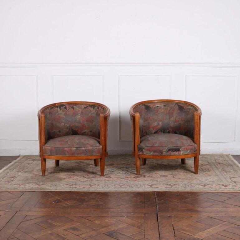 1930’s Art Deco 3-Piece Salon Set In Good Condition For Sale In Vancouver, British Columbia