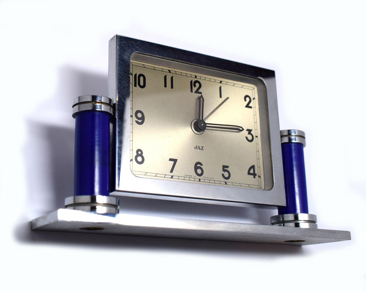 1930s Art Deco Alarm Clock by Jaz 1