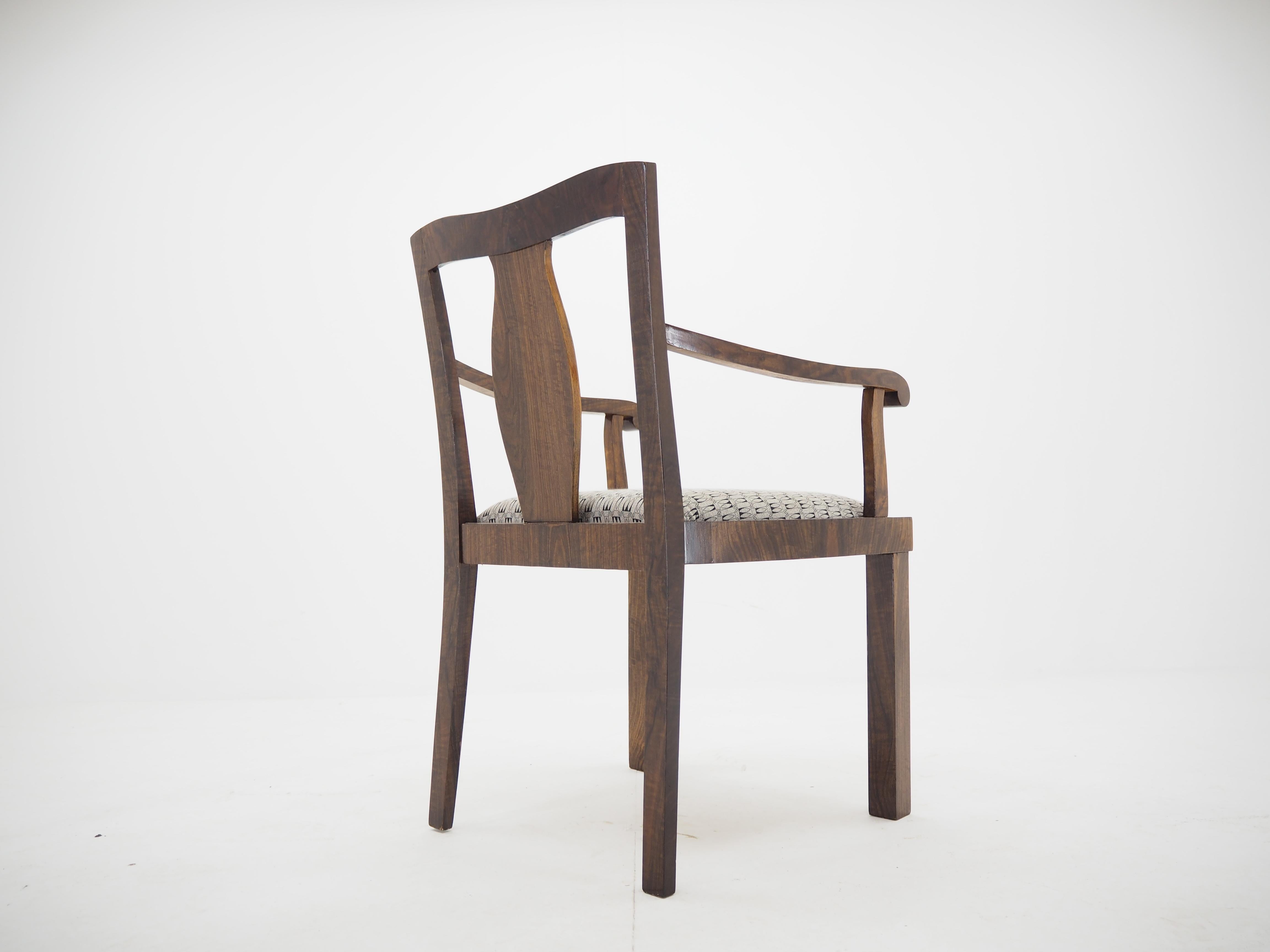 Art-Déco-Sessel aus den 1930er Jahren im Angebot 5