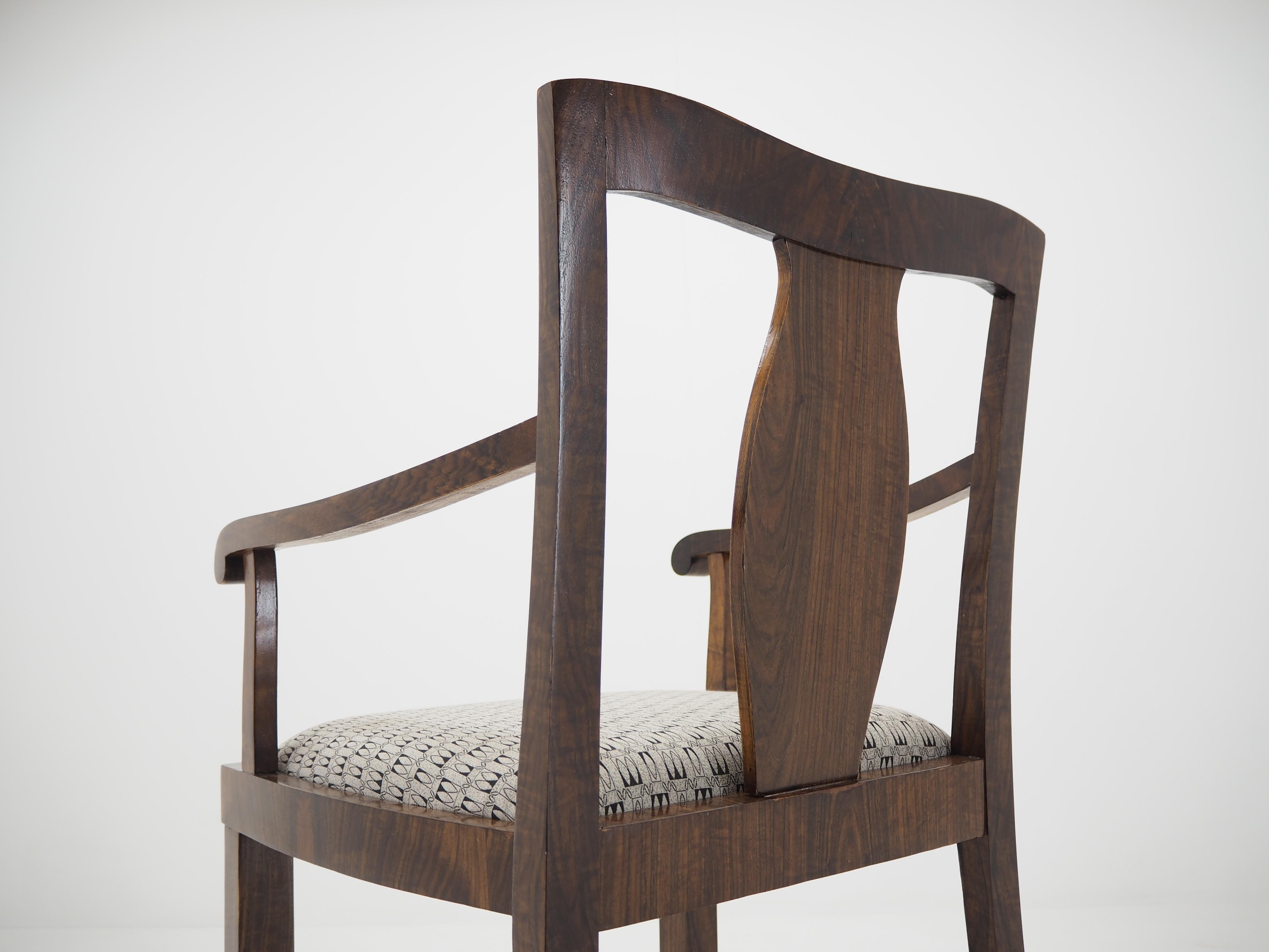 Art-Déco-Sessel aus den 1930er Jahren im Angebot 8
