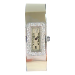 1930's Art Deco Audemars Piguet Transitional Diamond Bangle Watch 14k/Platinum