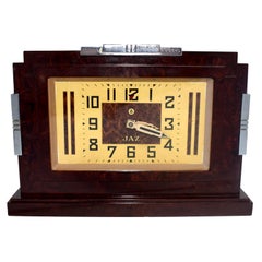 1930s Art Deco Bakelite Clock by JAZ