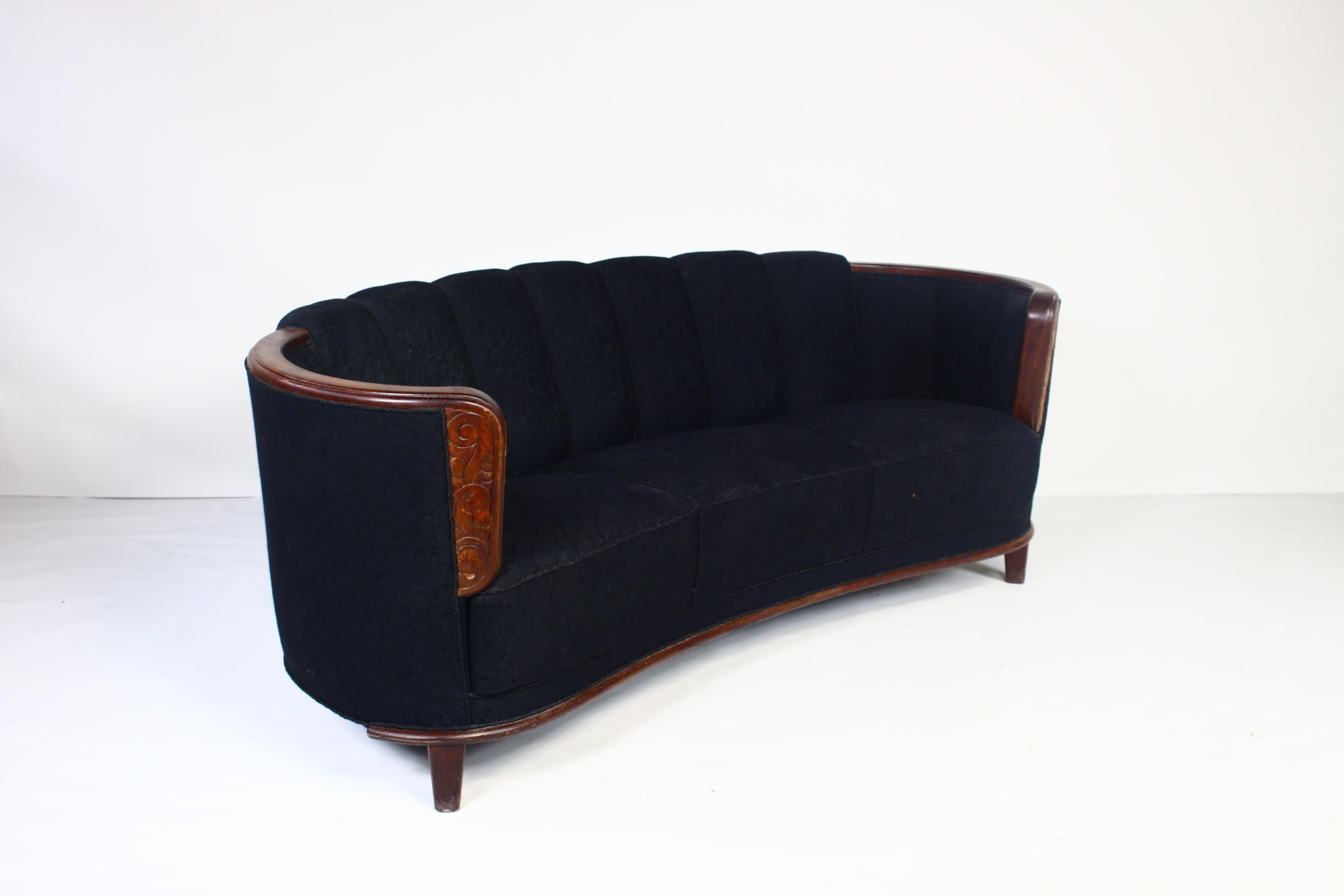 1930s art deco sofa