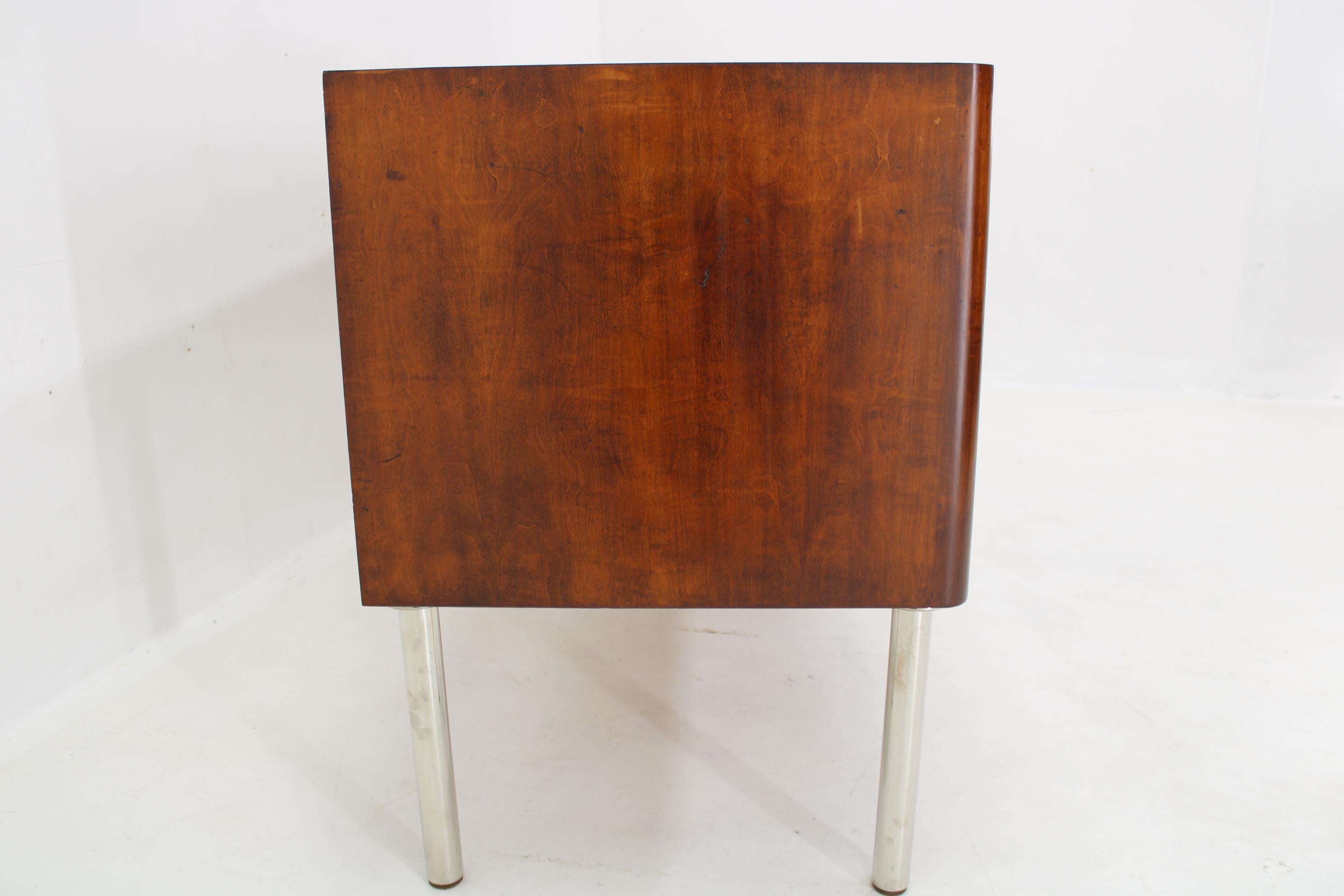 1930s Art Deco Bauhaus Sideboard, Czechoslovakia For Sale 3