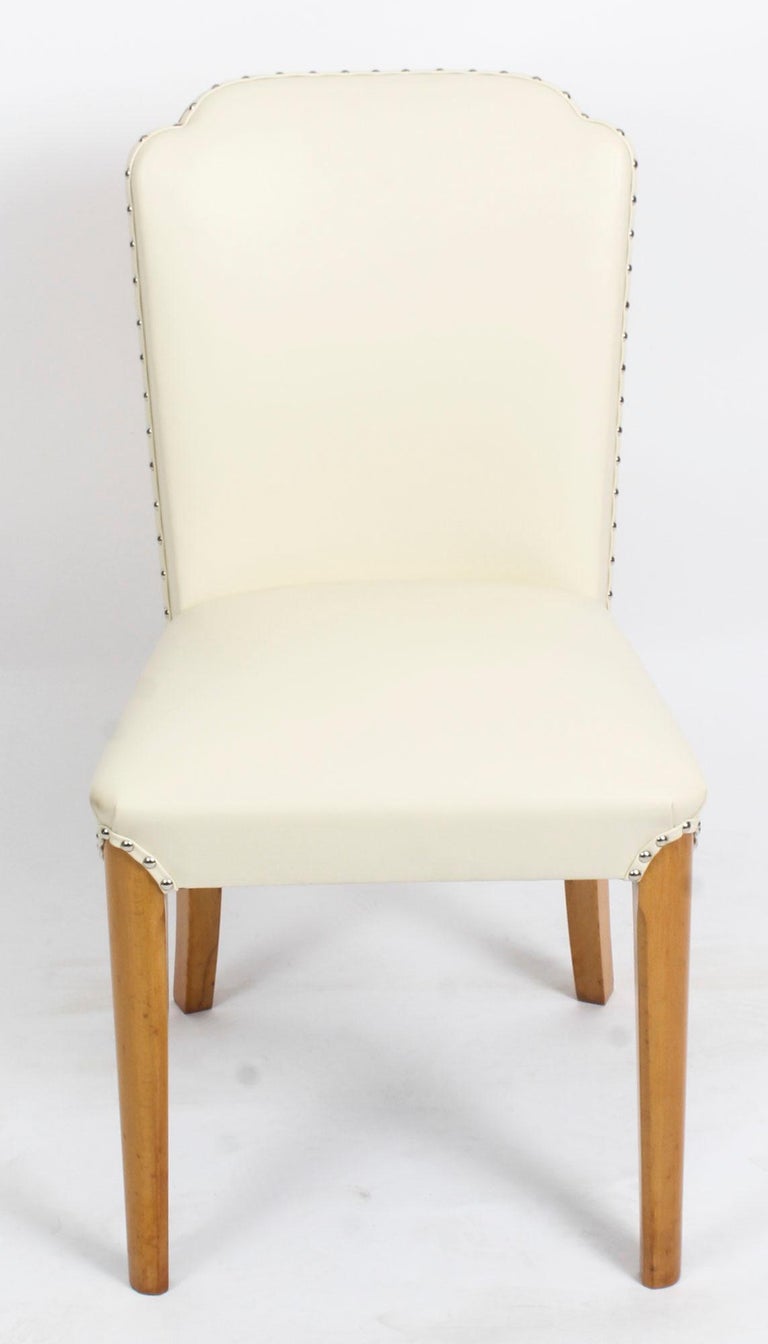 1930s Art Deco Bird's-Eye Maple Dining Table and Six ... (768 x 1344 Pixel)