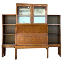 1930s Art Deco Cabinet and Shelves