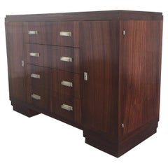 1930s Art Deco Cabinet by Maison Soubrier