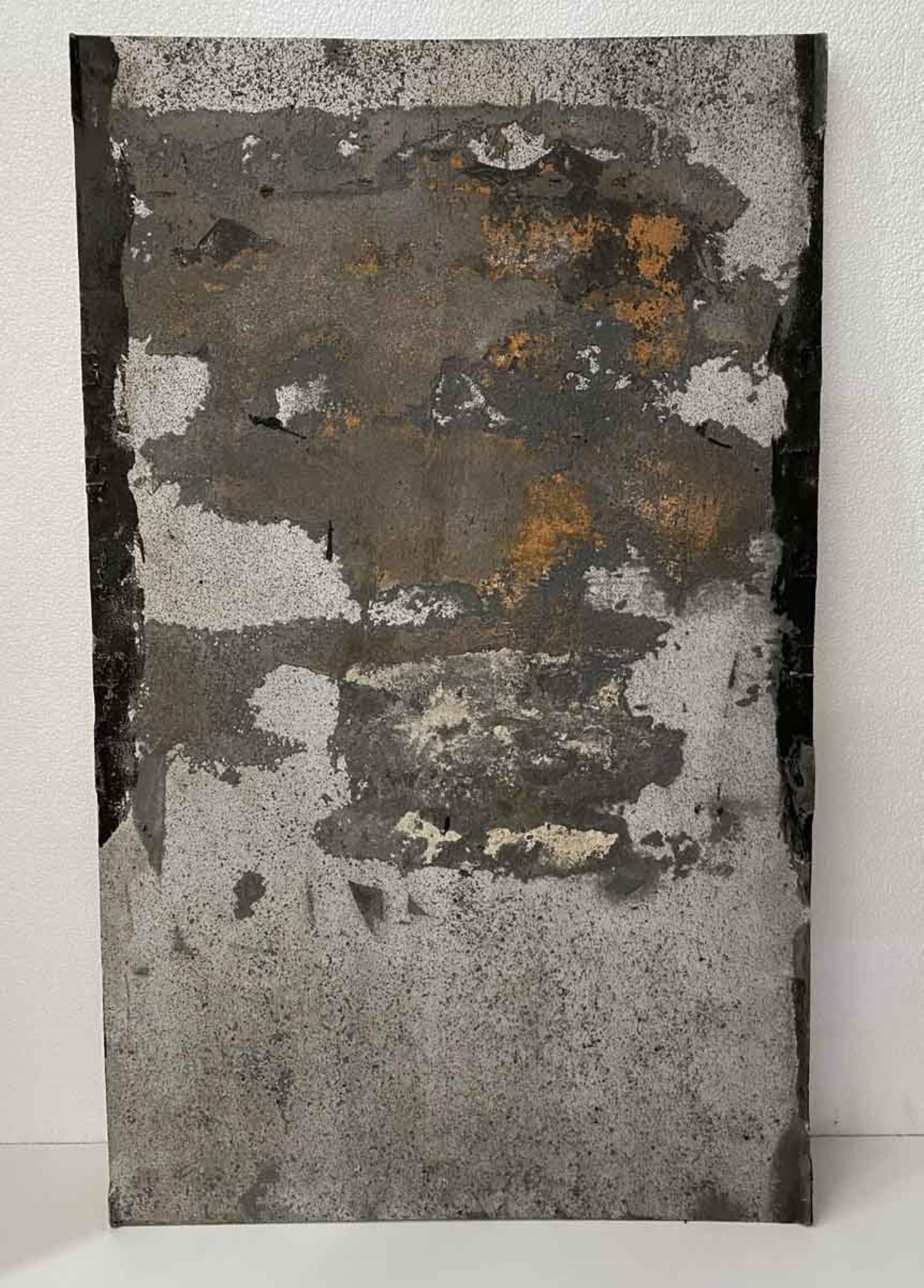 Mid-20th Century 1930s Art Deco Cast Aluminum Urn Plaque Wall Panel from a NYC Building Facade For Sale