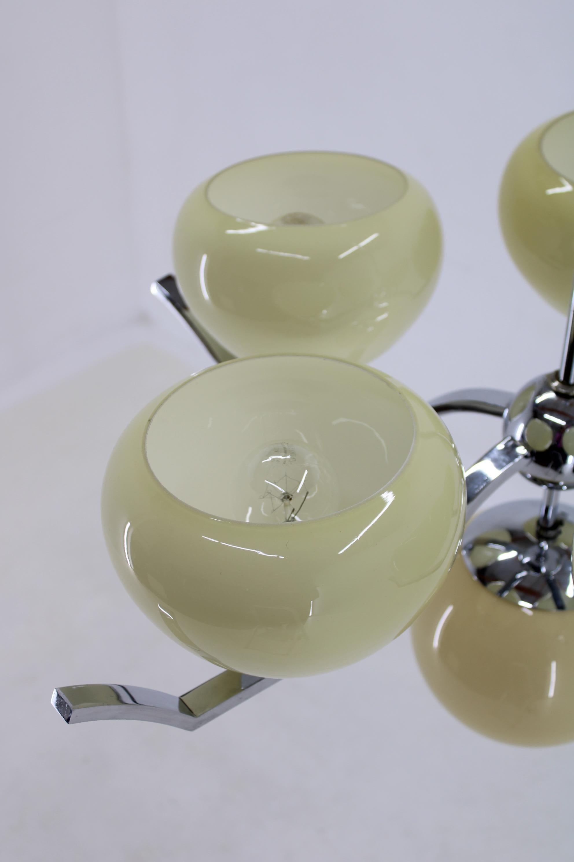 Lampadario Art Deco anni '30, Cecoslovacchia in vendita 2