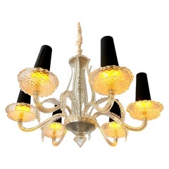 1930s Art Déco Chandelier Maison Veronese Attributed to André Arbus