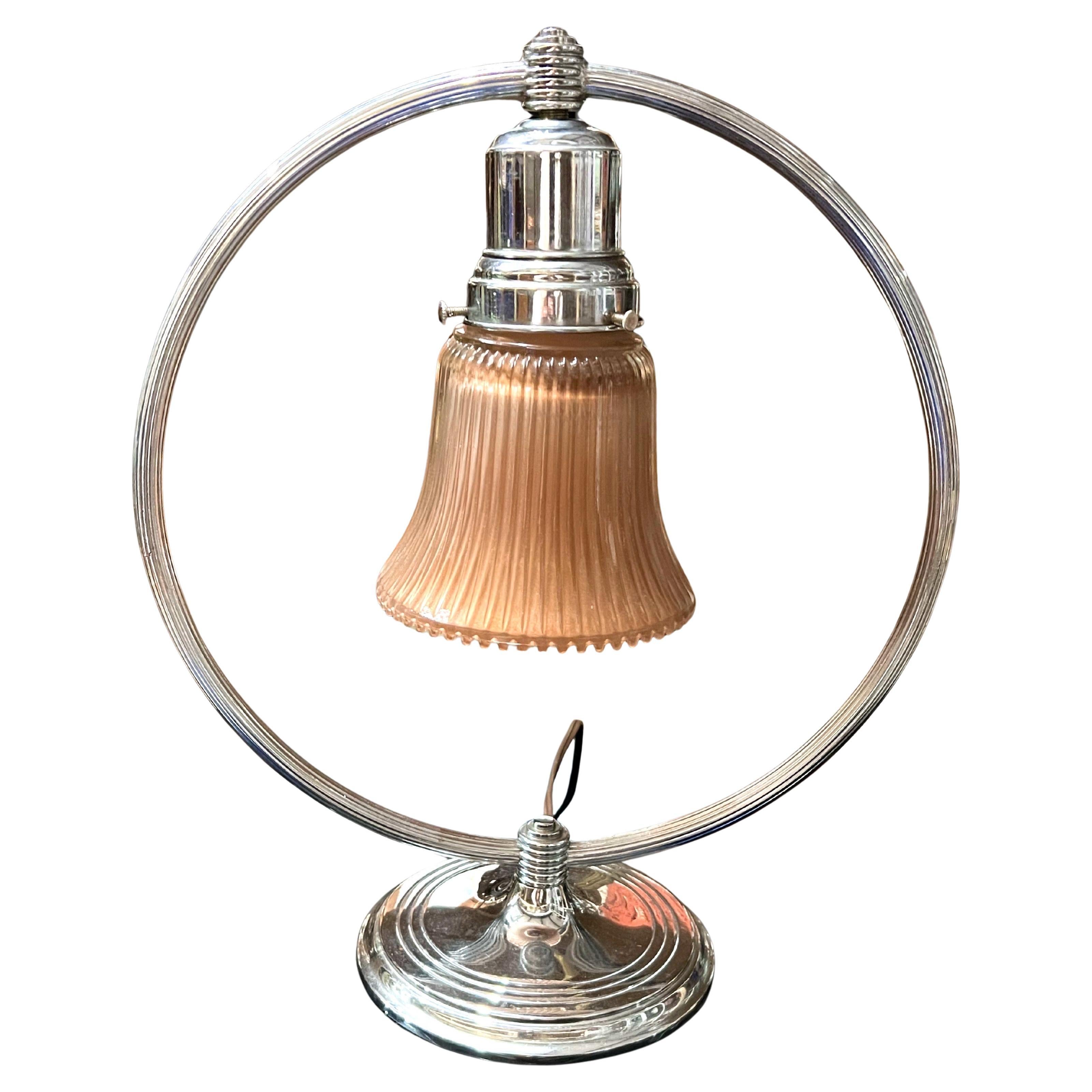 1930’s Art Deco Chase Style Lamp