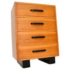 Antique 1930's Art Deco Chest of Drawers in Oak
