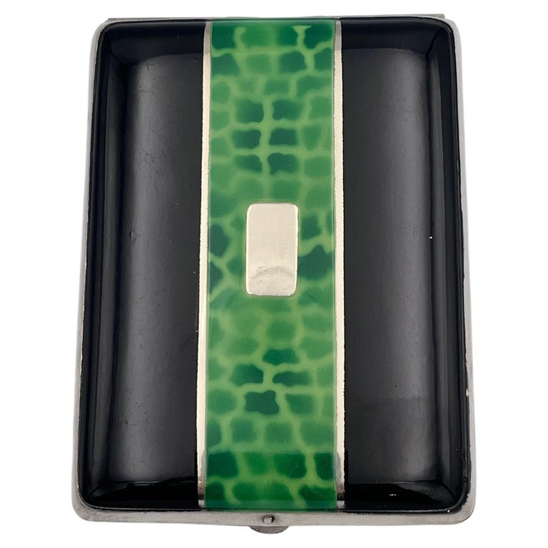 1930 cigarette case Art Deco Case, Germany, 1930s Art Deco Cigarette Case, 1930s
