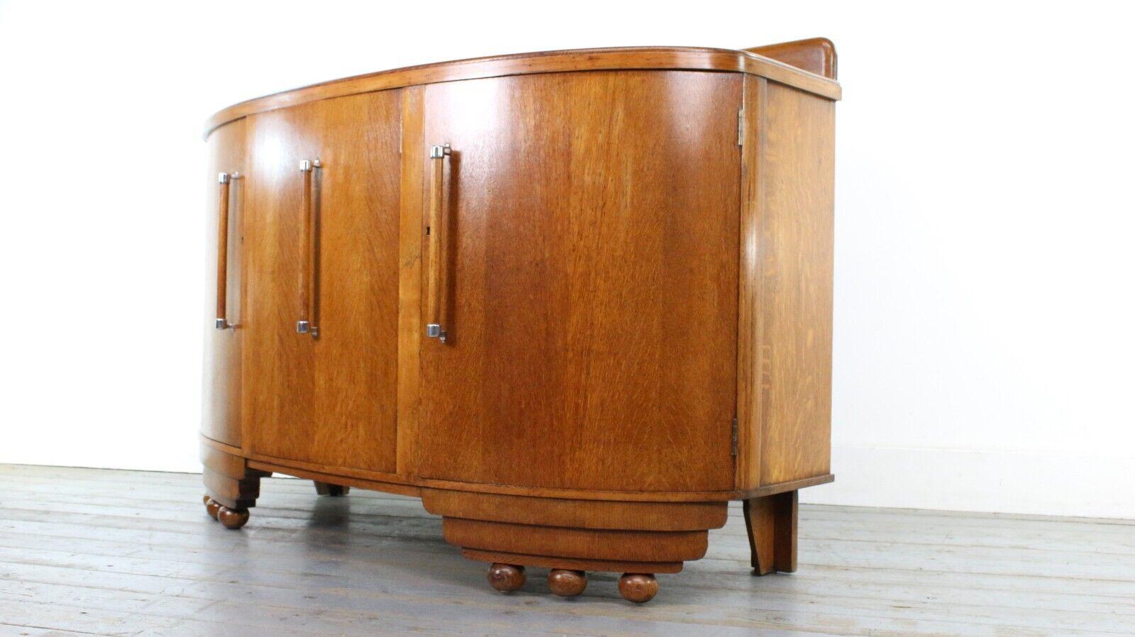 1930s Art Deco Cocktail Cabinet In Good Condition In STOKE ON TRENT, GB