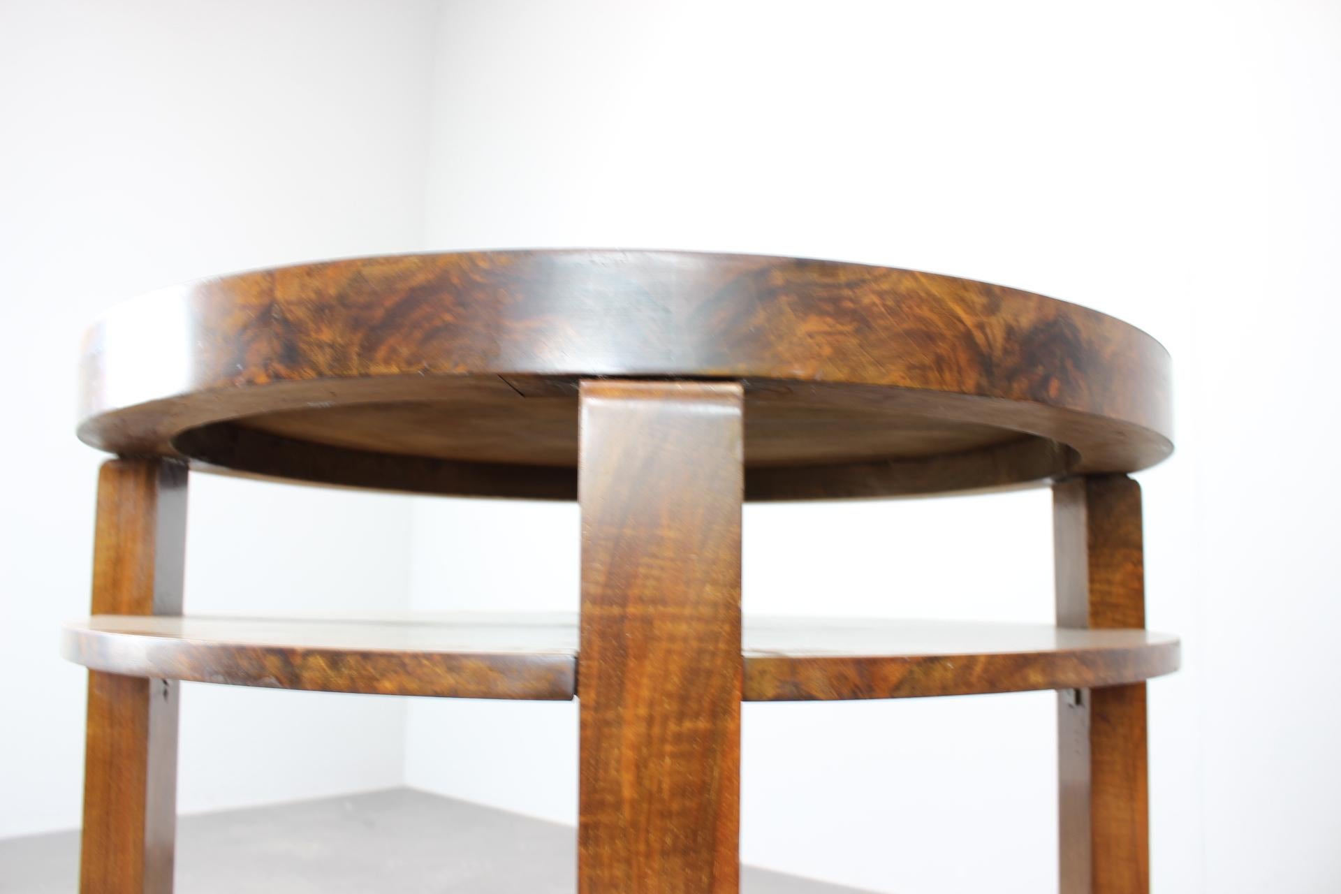 1930s Art Deco Coffee Table , Czechoslovakia For Sale 4