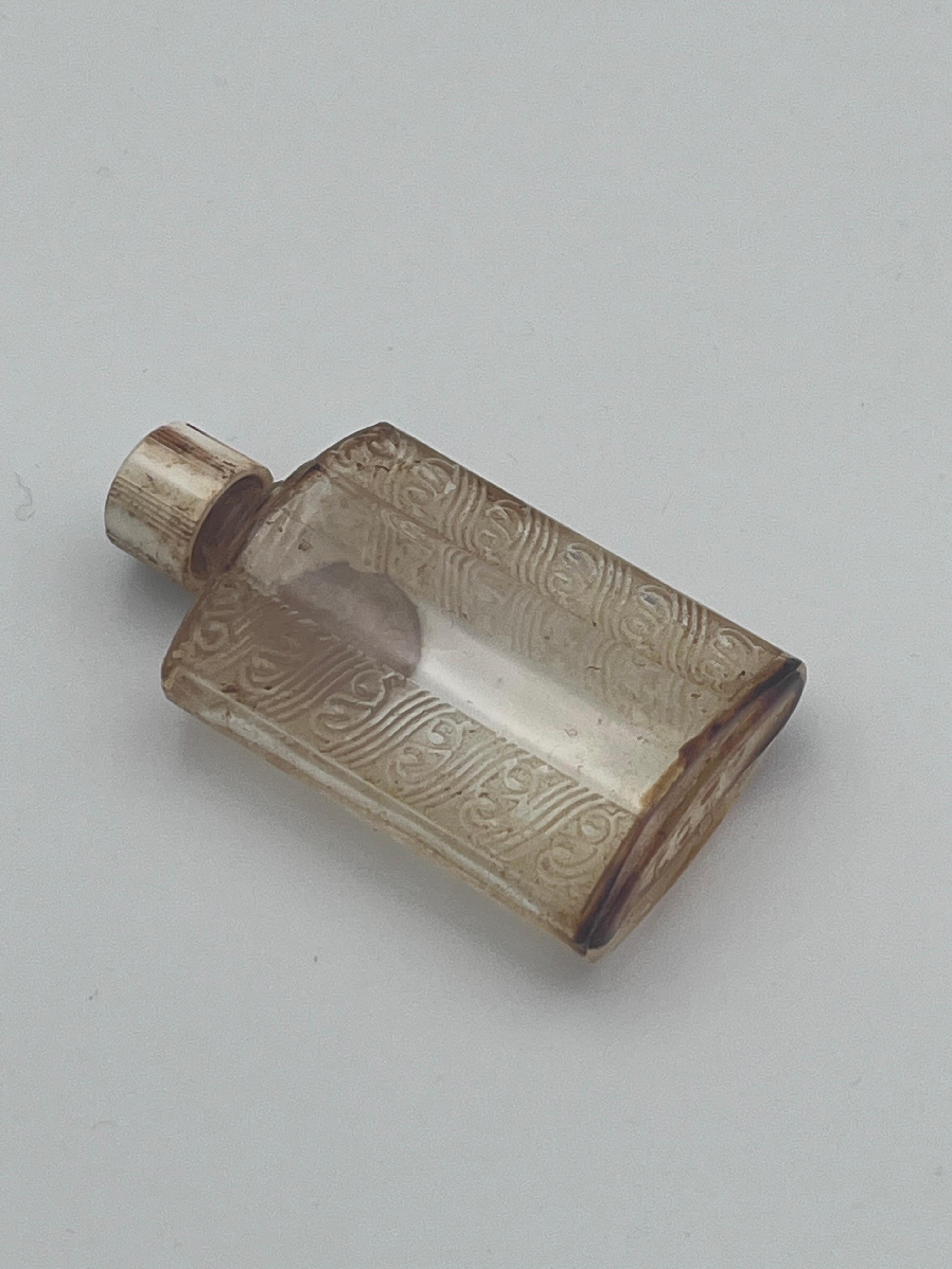 Profumo Art Deco Coty anni '30  Bottiglia in custodia originale in ottone stile accendino in vendita 10