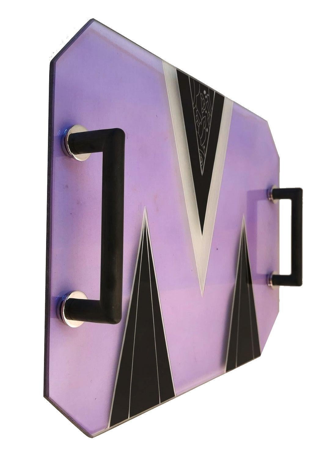 art deco decanters