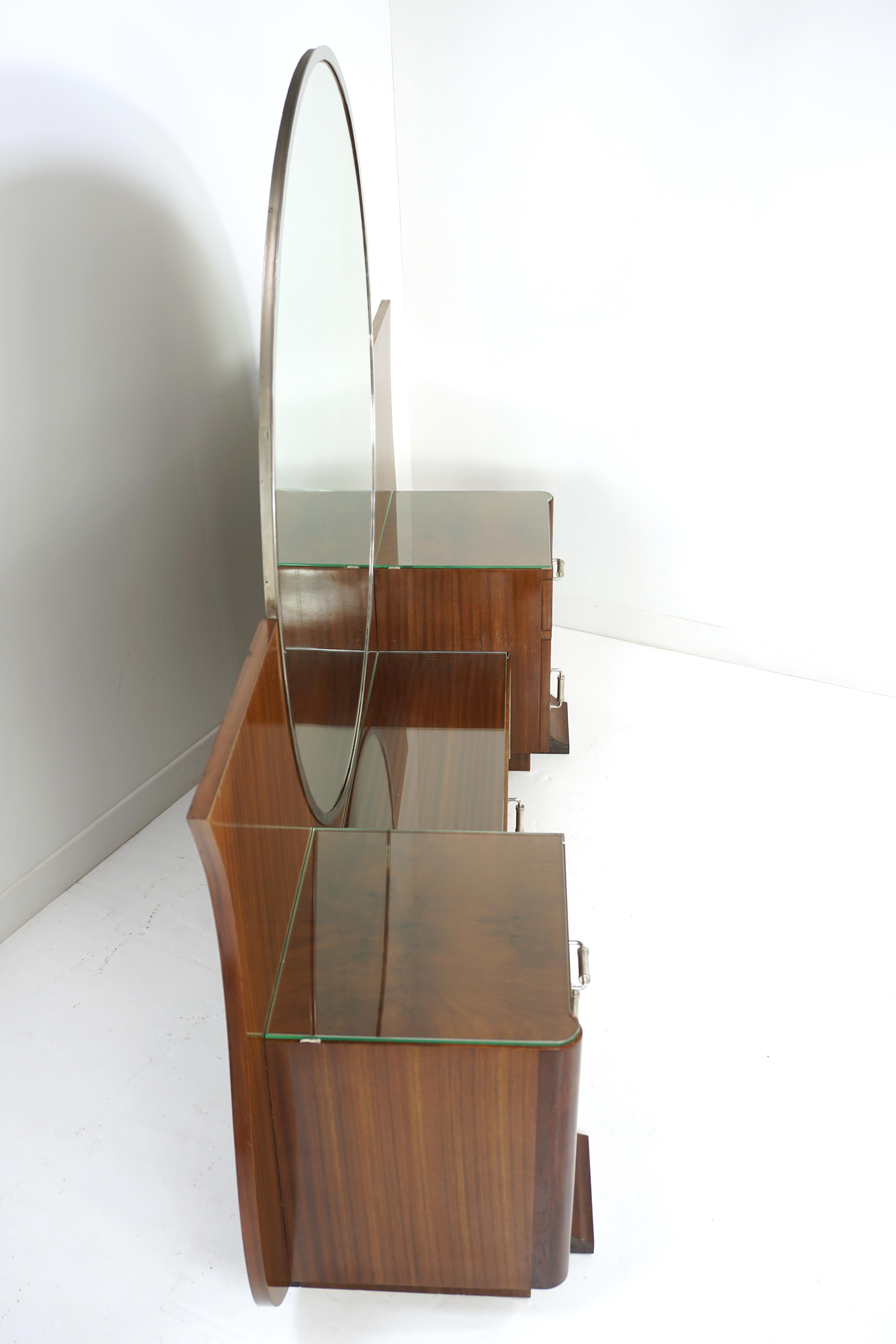 XX secolo Tavolino da toilette grande di design Art Deco degli anni '30