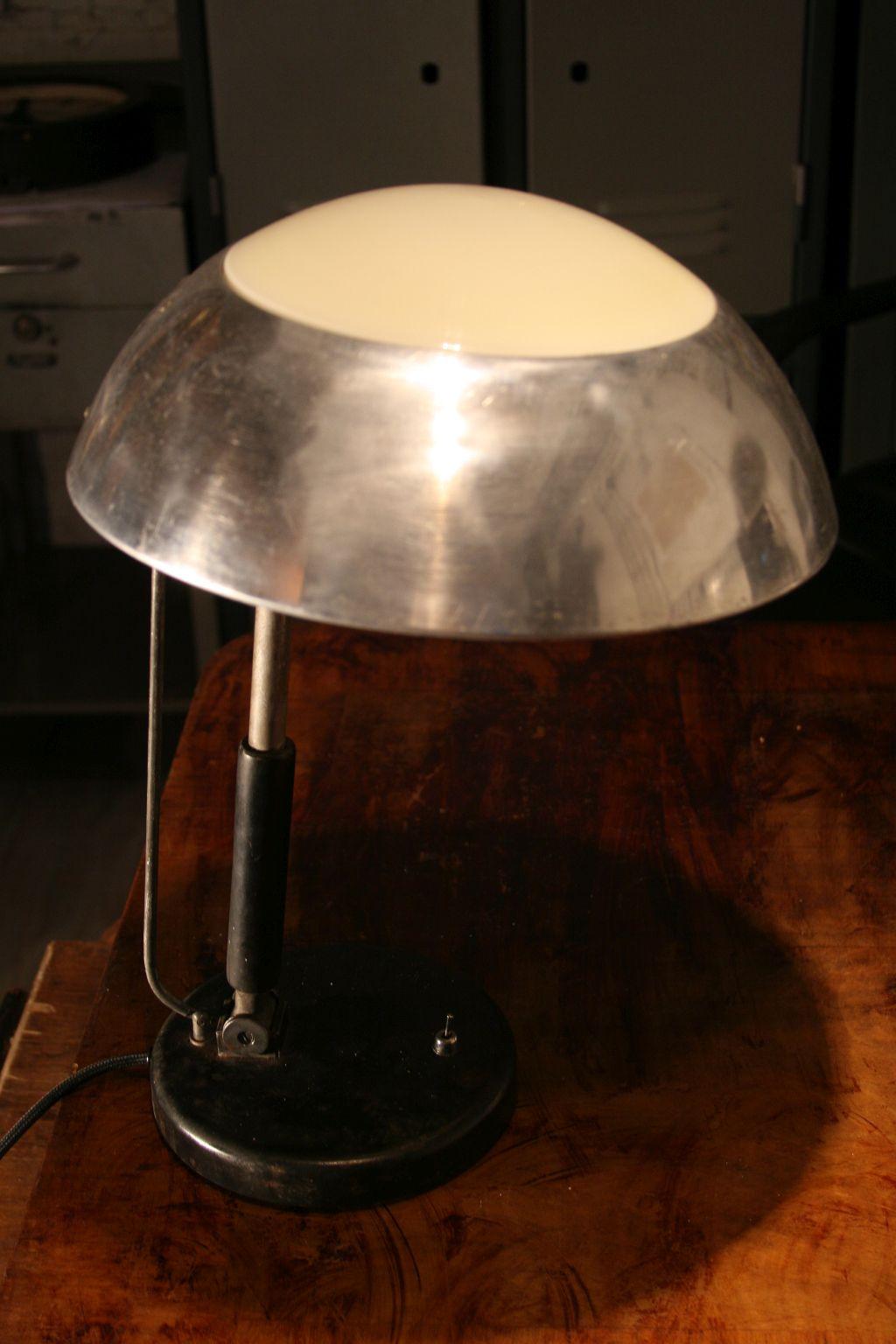 1930s Art Deco Desk Lamp Designed by Karl Trabert 1