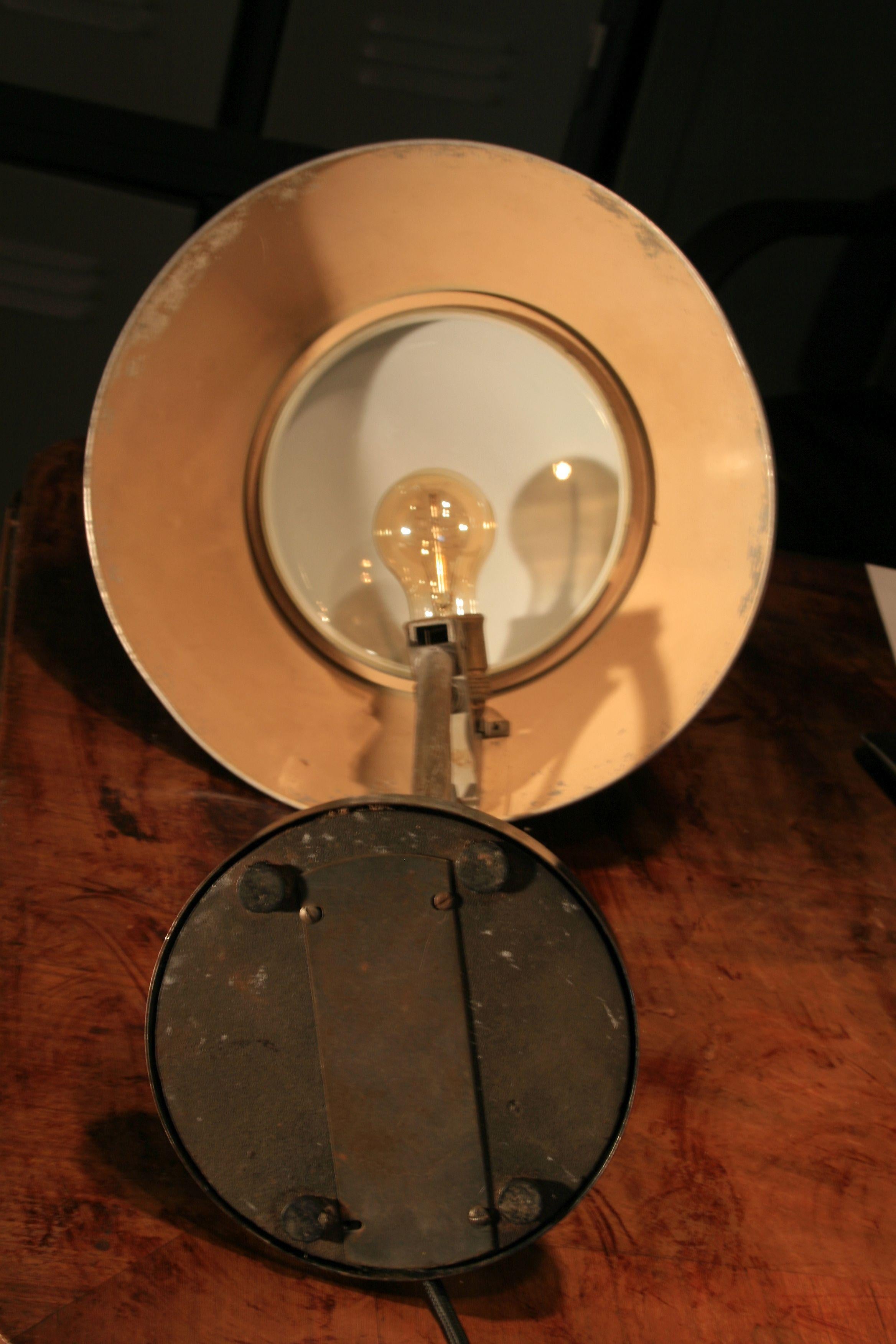 1930s Art Deco Desk Lamp Designed by Karl Trabert 2