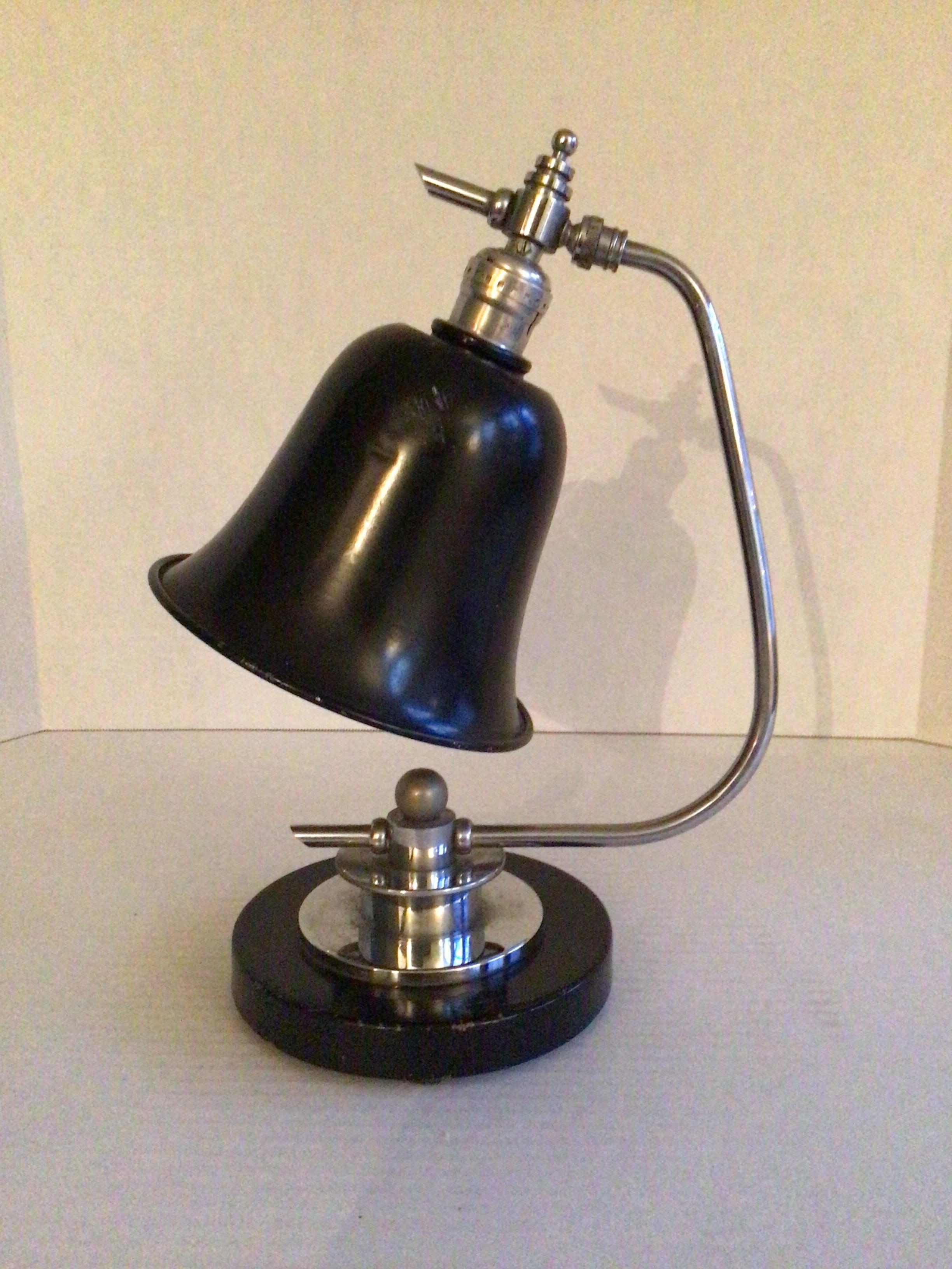 Lámpara de escritorio Art Decó de los años 30 en Bueno estado para la venta en Tarrytown, NY