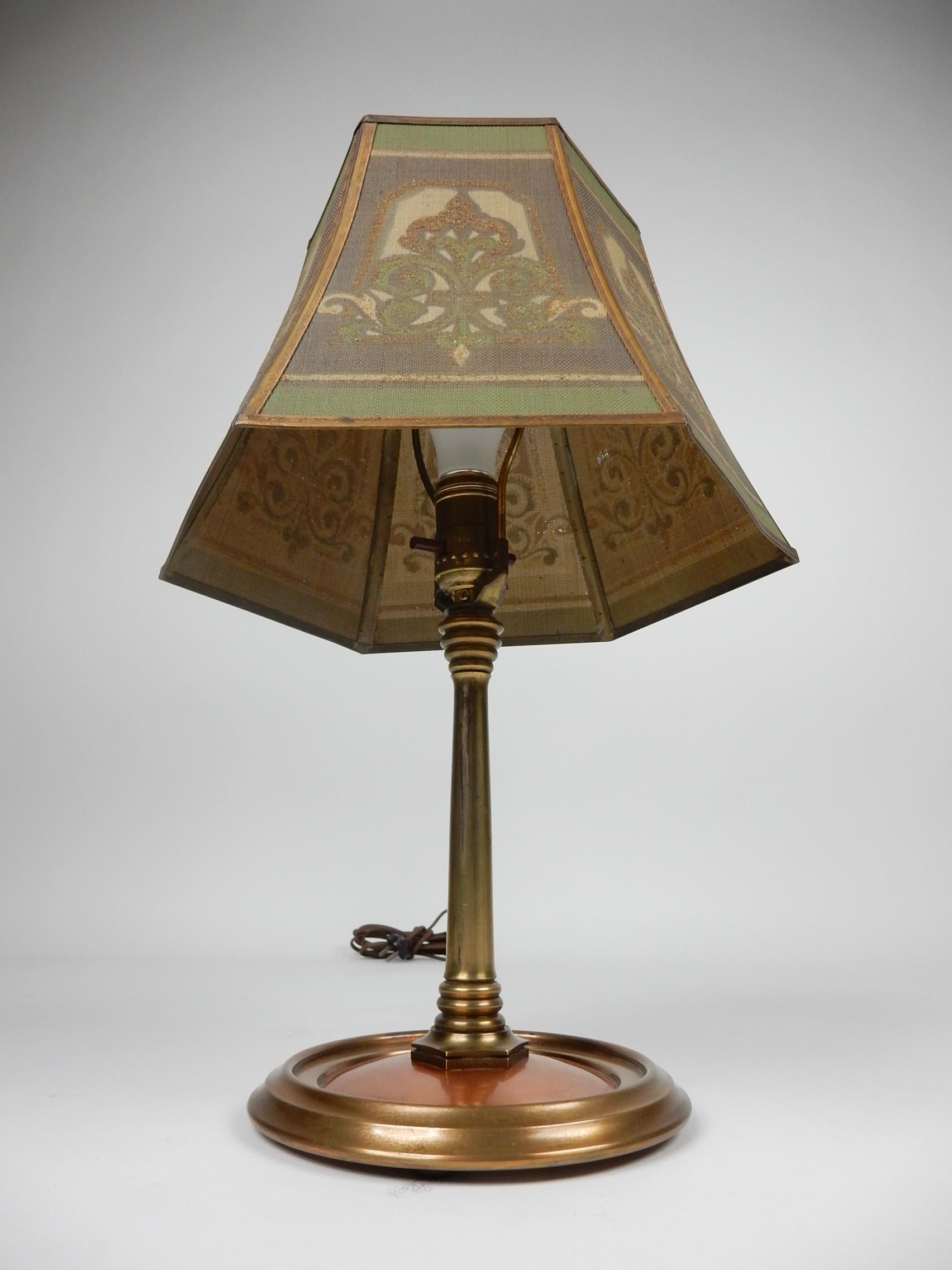 antique copper lamp shade
