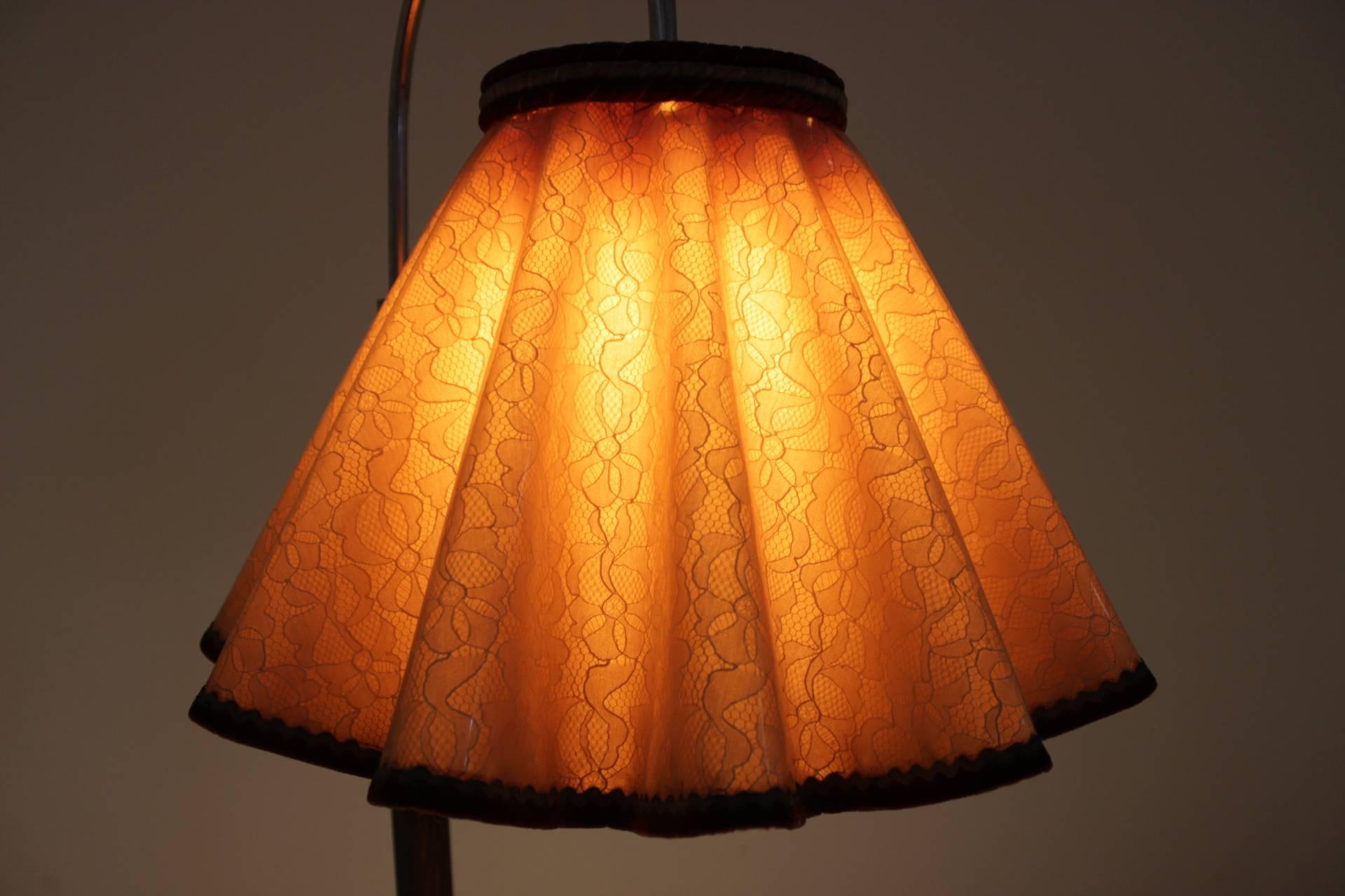 1930s Art Deco Floor Lamp, Czechoslovakia 3