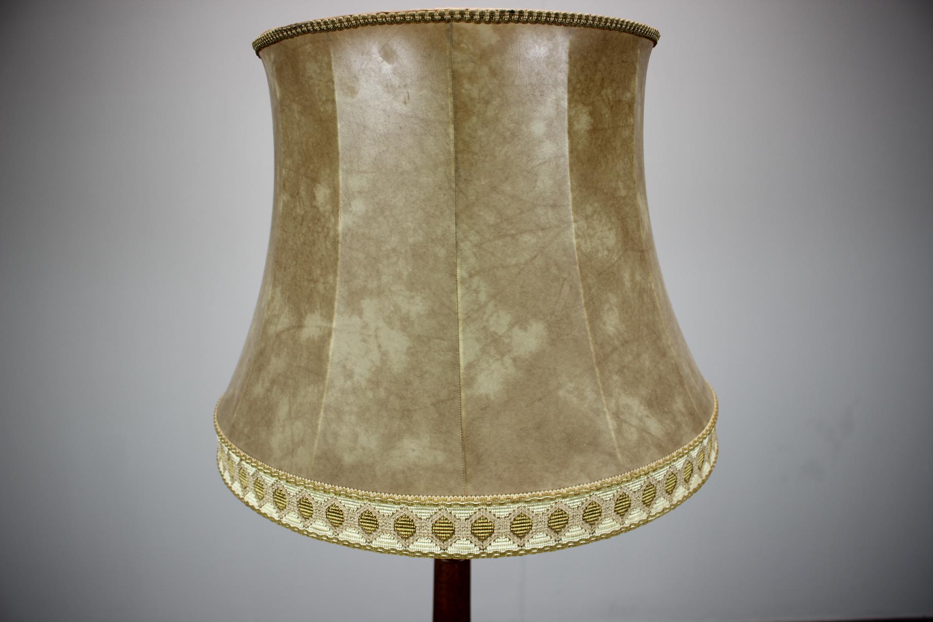 Lámpara de pie Art Decó de los años 30, Checoslovaquia en venta 4