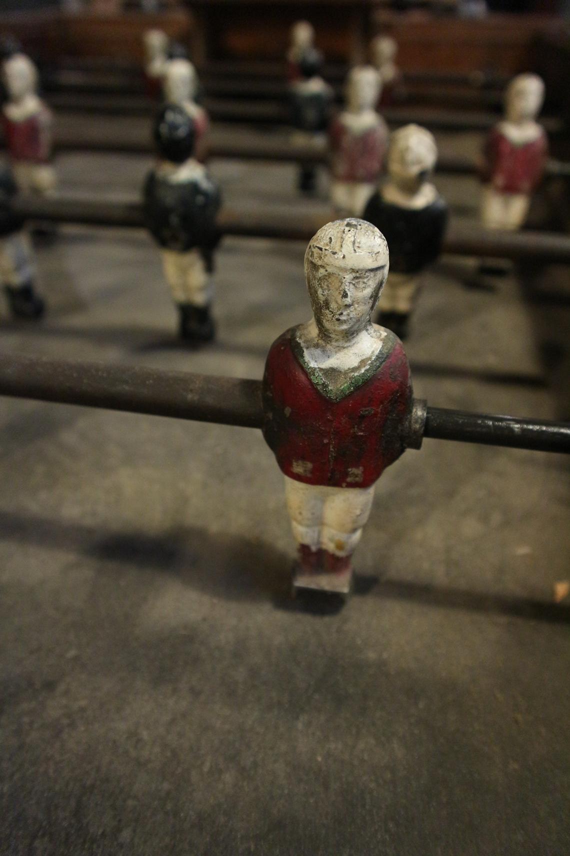 1930s Art Deco French Cafe Foosball Table or Football Table 9