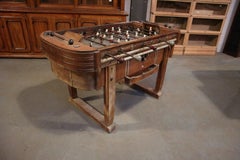 1930s Art Deco French Cafe Foosball Table or Football Table