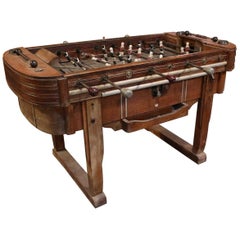 1930s Art Deco French Cafe Foosball Table or Football Table