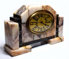 1930s Art Deco French Clock by Dep