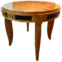 1930s Art Deco French Gueridon Jules Leleu