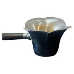 1930's Art Deco Gravy Boat by Chase in Chrome & Bakelite