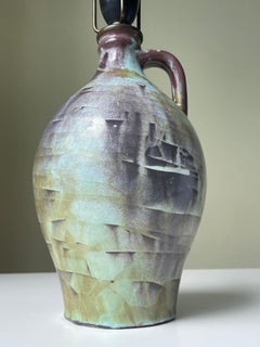 Art Deco Ceramic Table Lamp by Michael Andersen, Denmark, 1930s