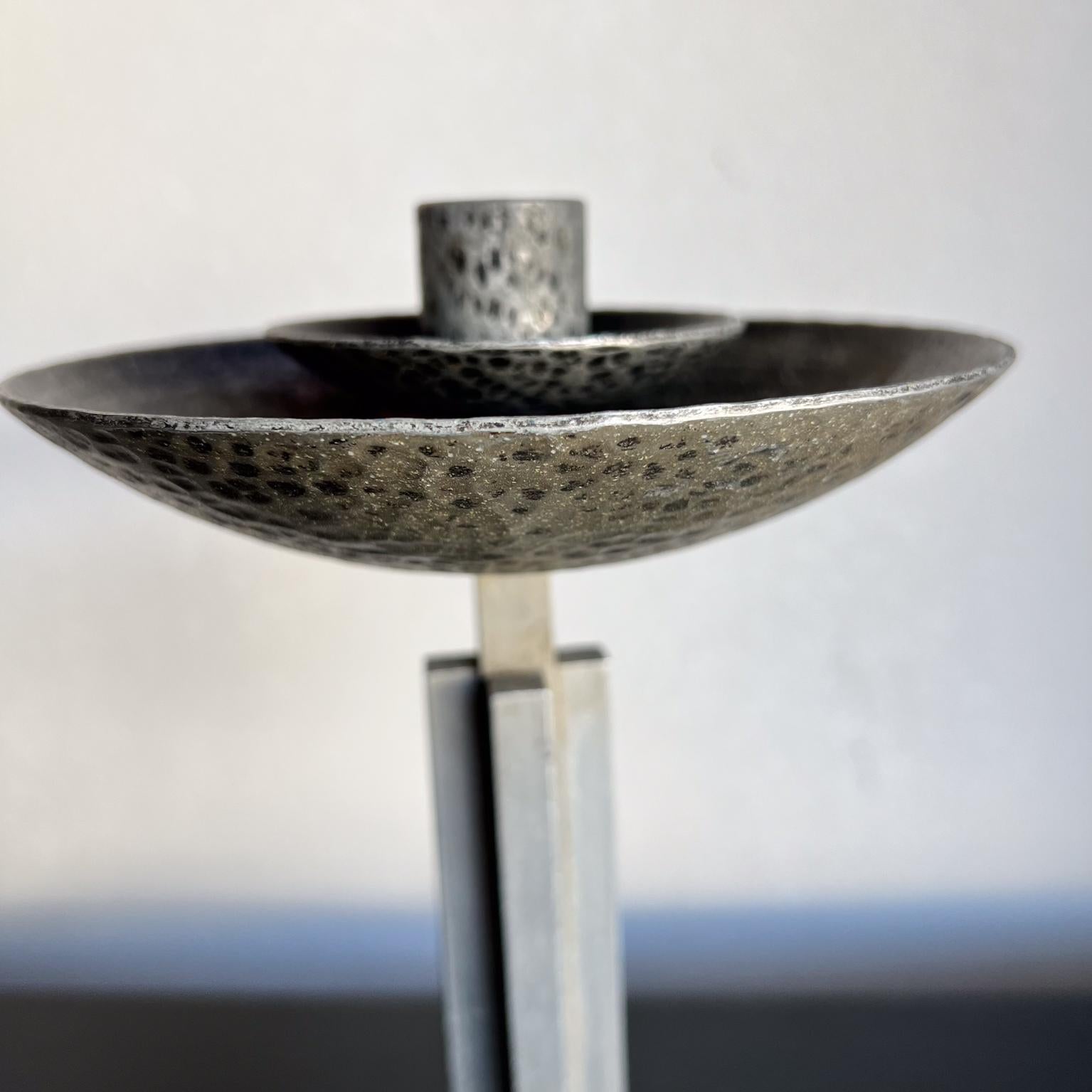 1930s Art Deco Inspired Candle Holder Tripod Base For Sale 3
