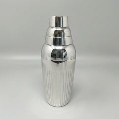 1930s Art Deco Jordan "Sheffield Collection" Silver-Plated Cocktail Shaker. Made