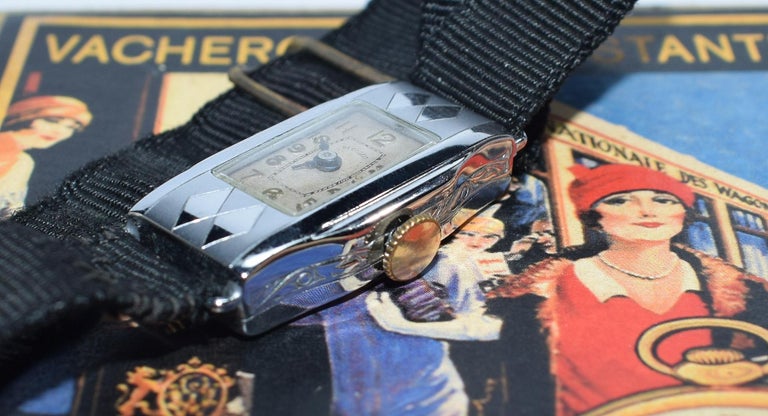 1930s Art Deco Ladies Wrist Watch For Sale at 1stdibs