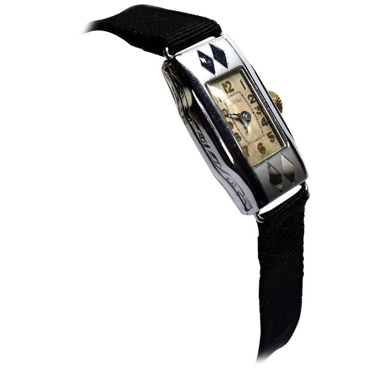 Montre-bracelet pour femmes Art déco des années 1930 En vente sur 1stDibs | montre  femme annee 30
