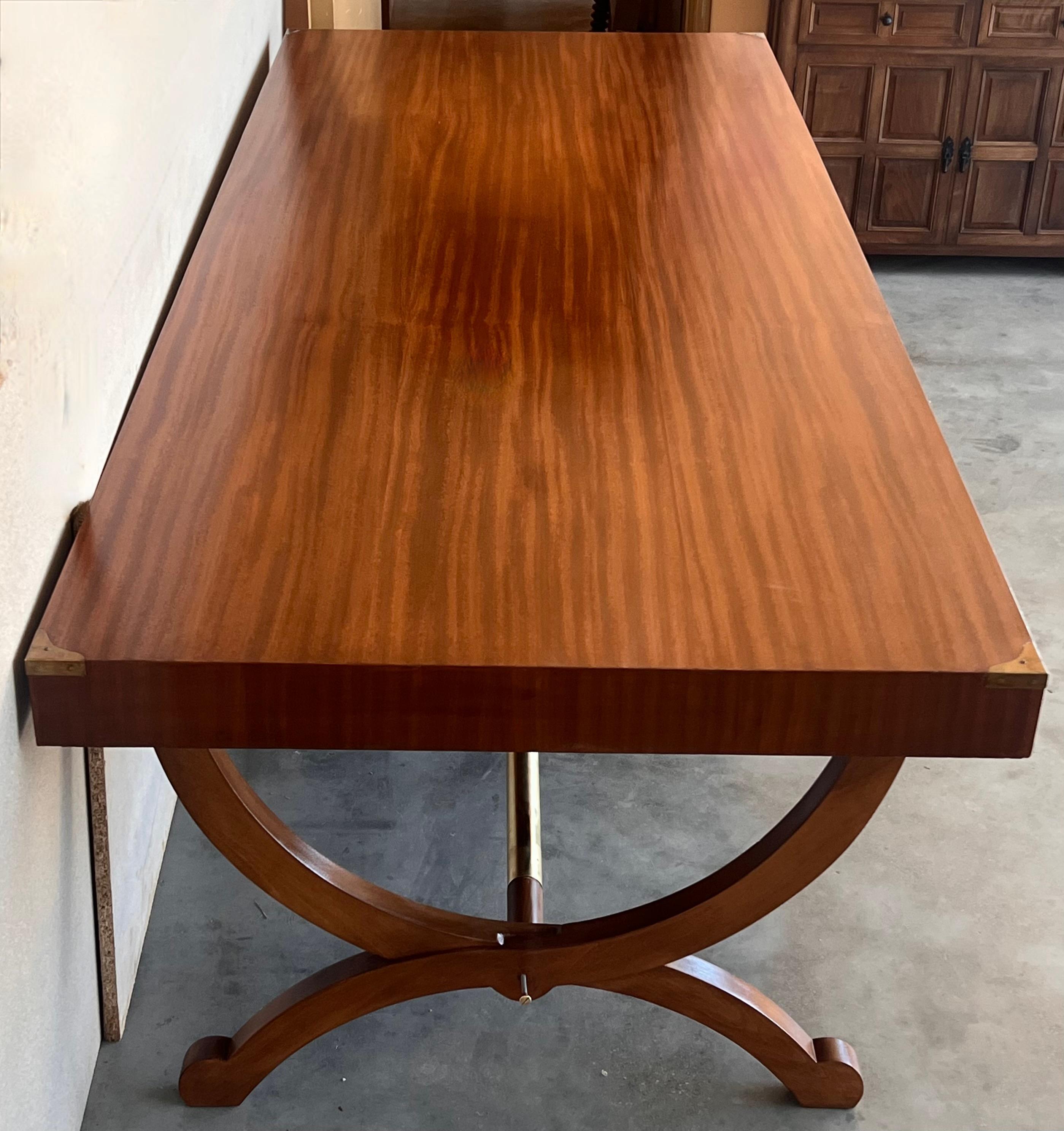 1930's Art Deco Large Dining Table or Hall Table  For Sale 4