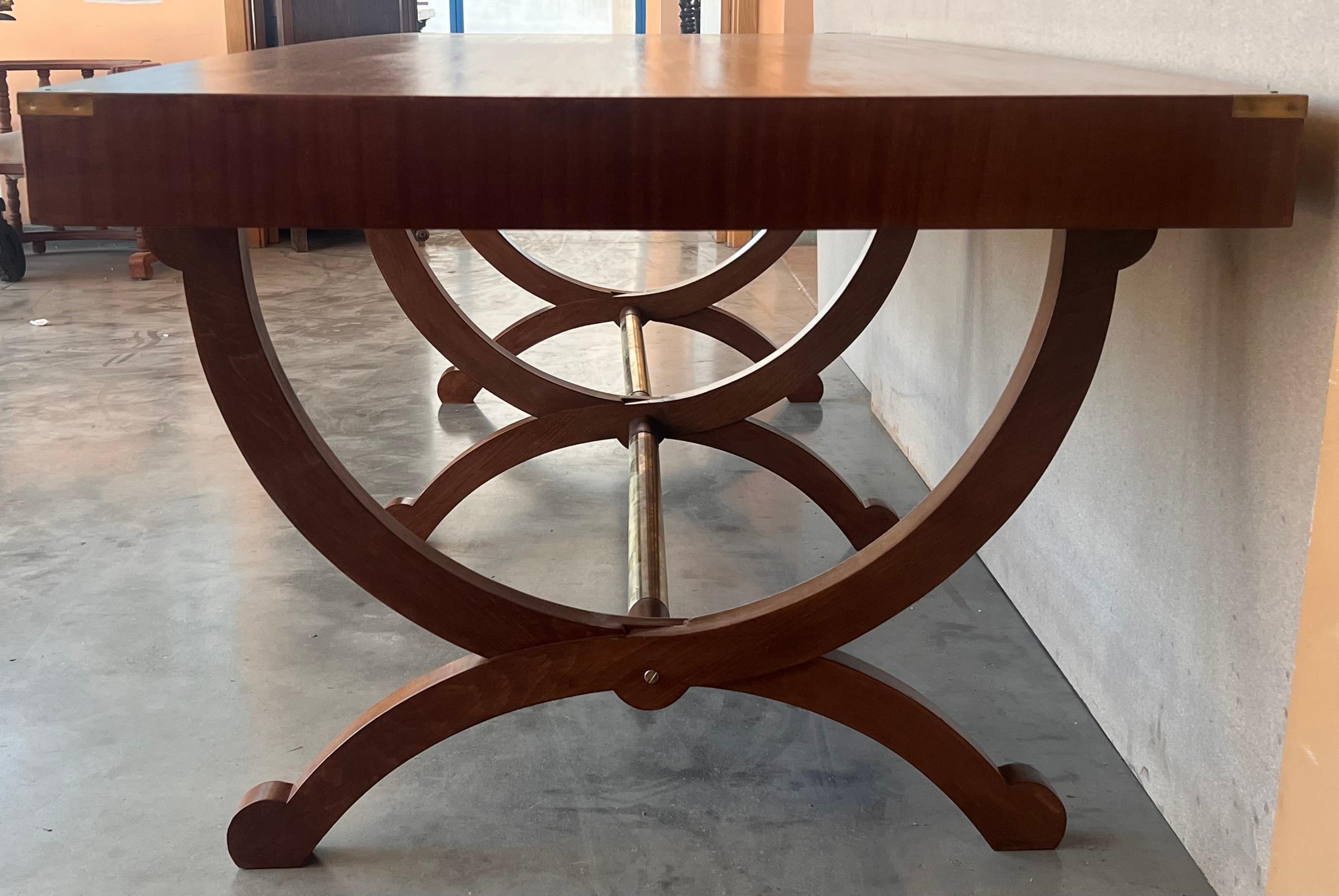 1930's Art Deco Large Dining Table or Hall Table For Sale 2