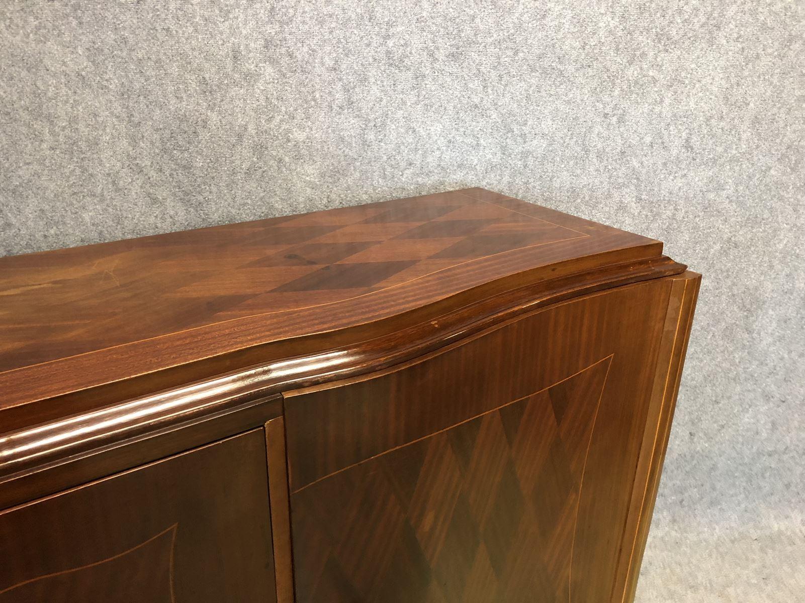 1930s Art Deco Mahogany Sideboard For Sale 5