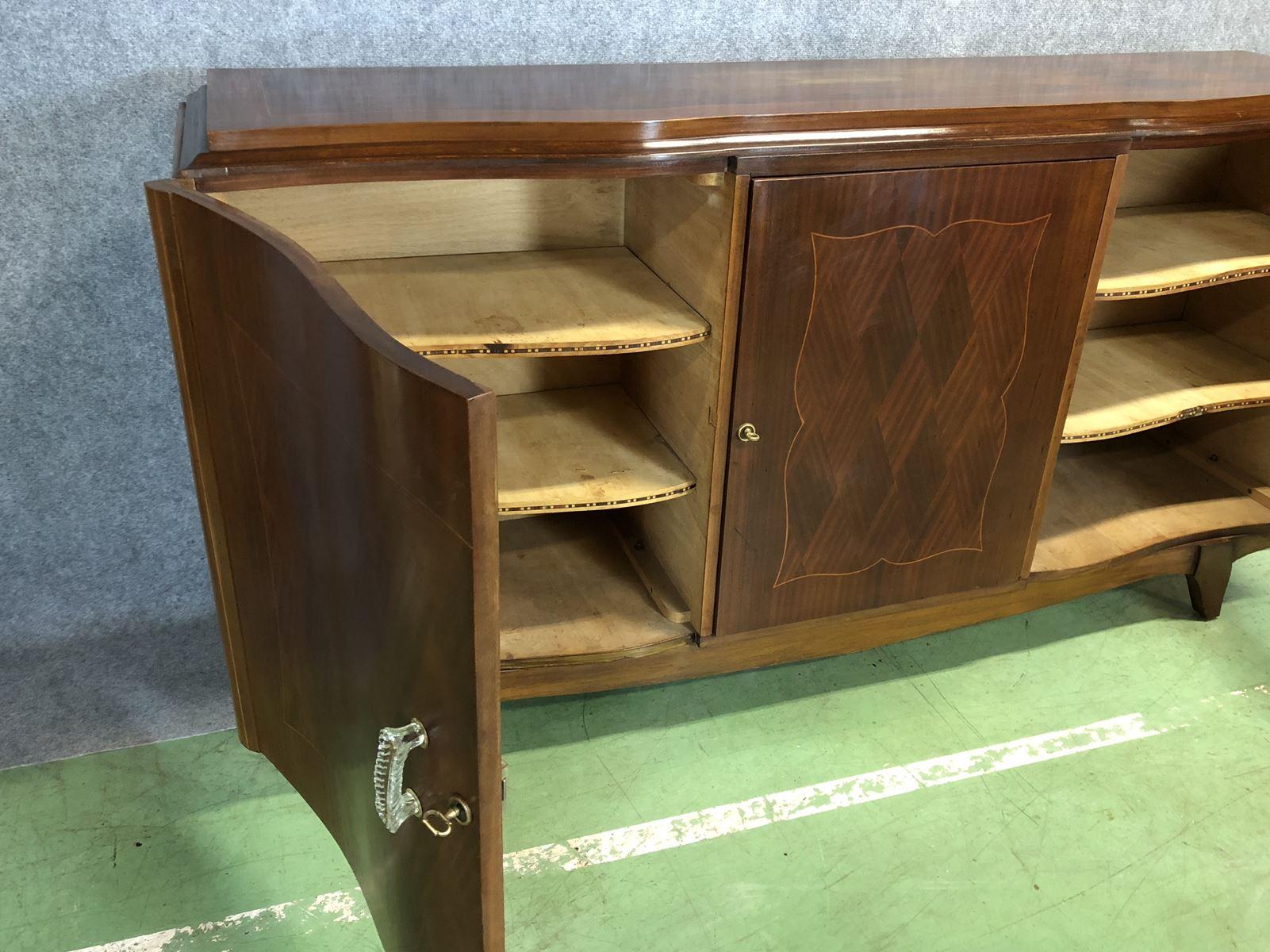 1930s Art Deco Mahogany Sideboard For Sale 2