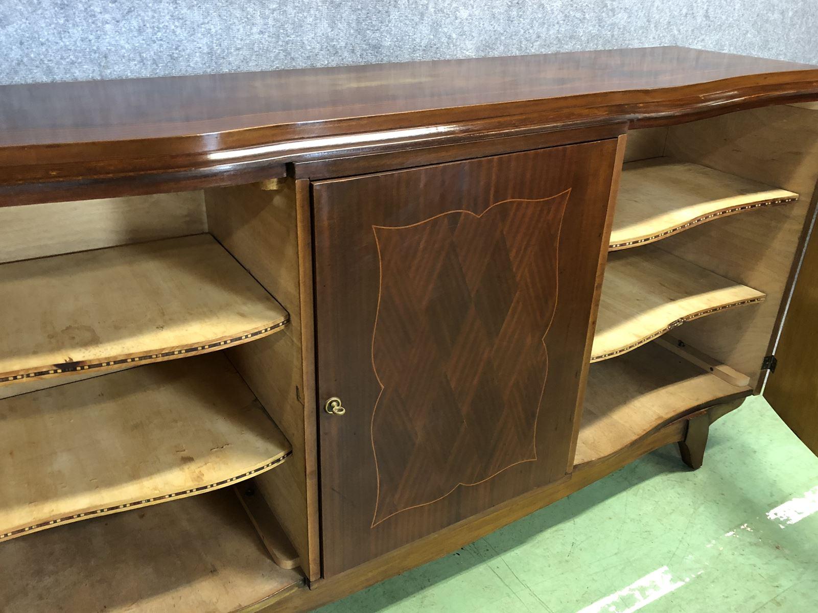 1930s Art Deco Mahogany Sideboard For Sale 4