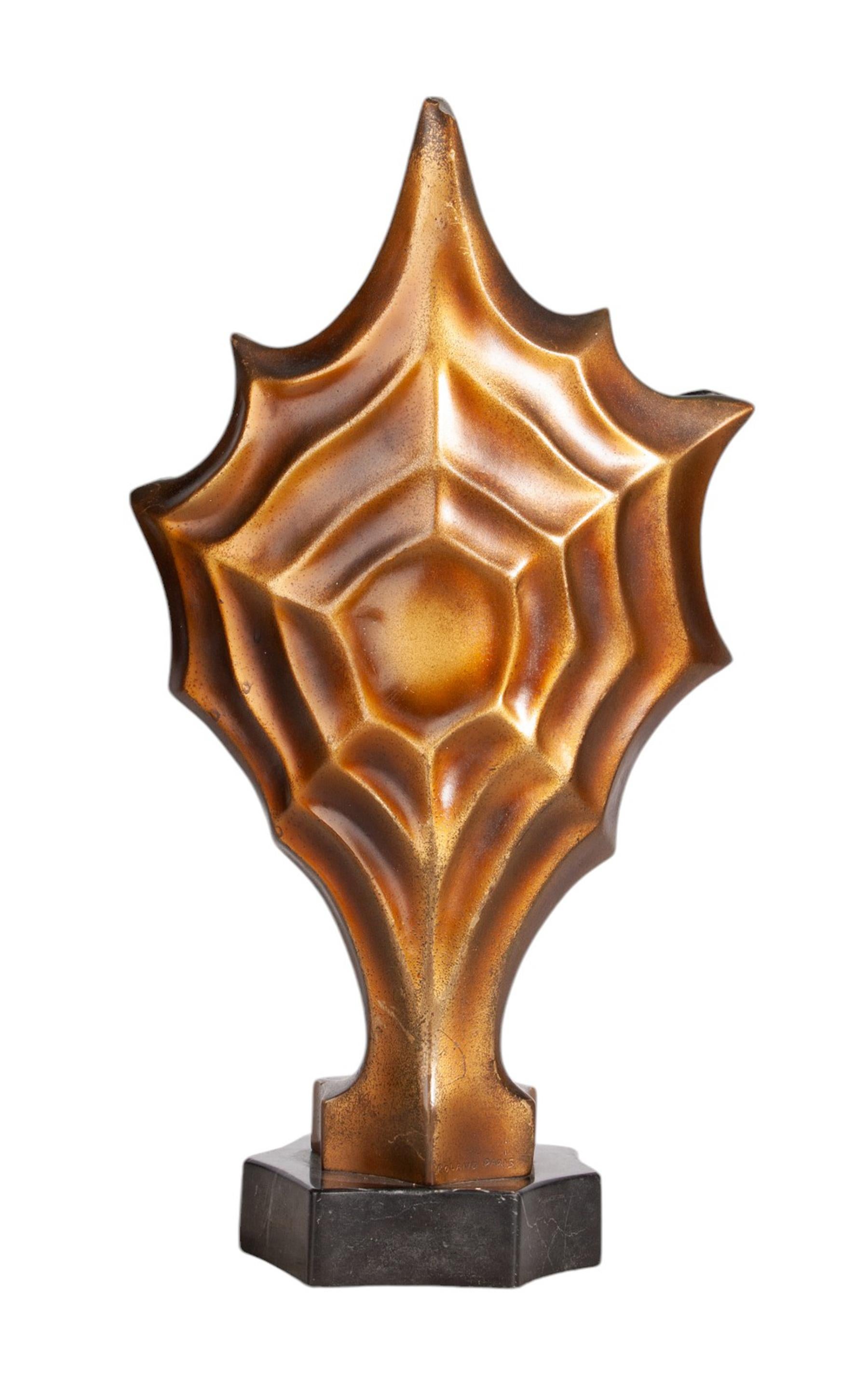 Escultura de mujer criselefantina pintada Art Déco de los años 30 por Roland Paris, Francia Tallado en venta