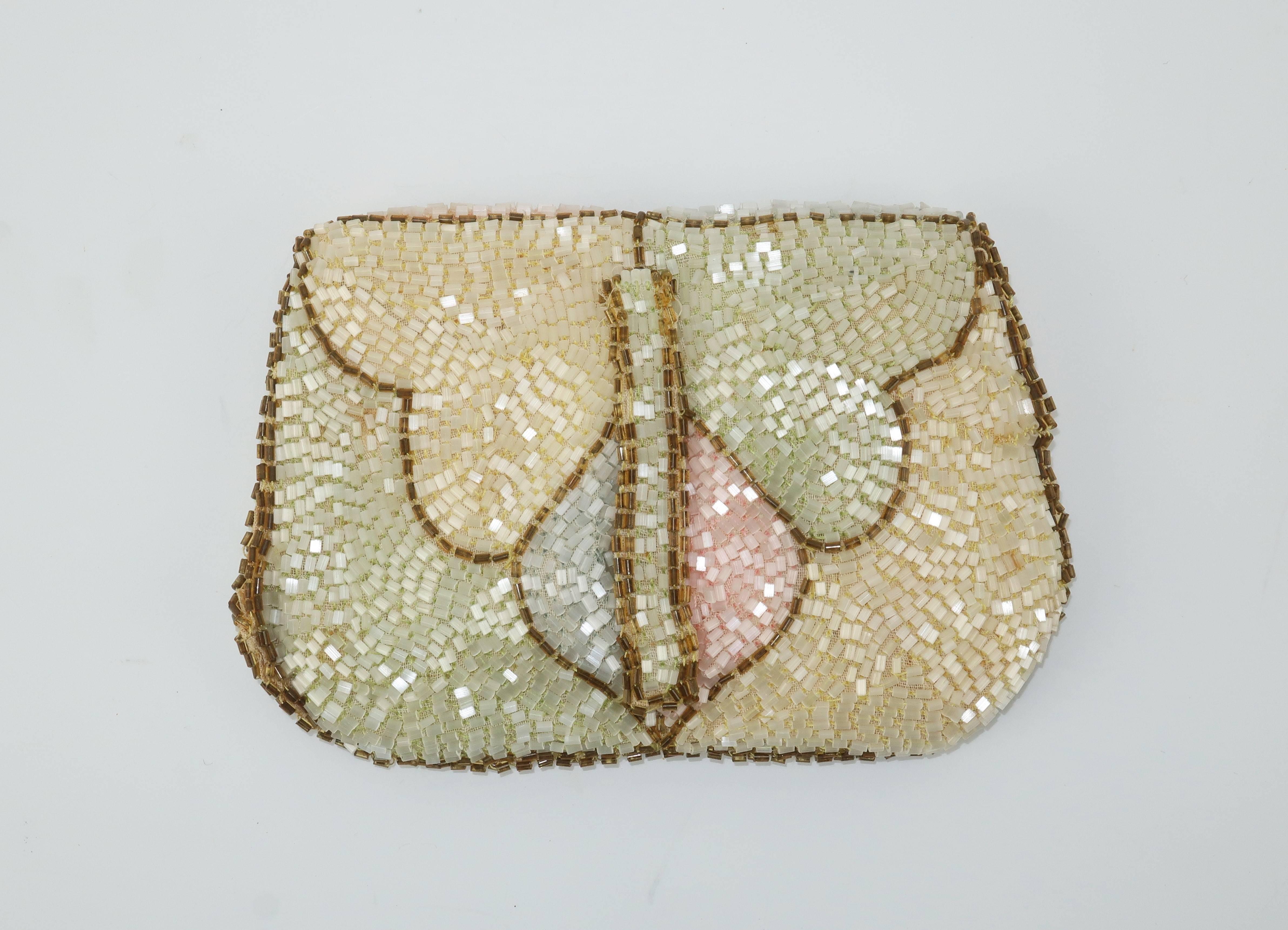 clutch pastel bag