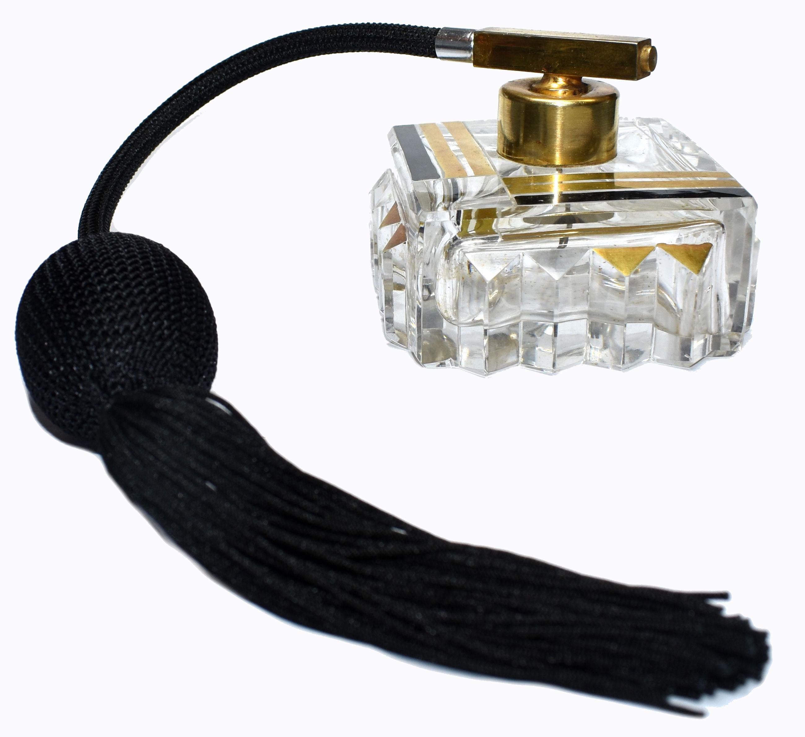 20th Century 1930s Art Deco Perfume Atomizer